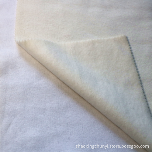 HIGH QUALITY SUPER SOFT AND COMFORTABLE 50%POLYESTER 50%COTTON SOLID TERRY FLEECE